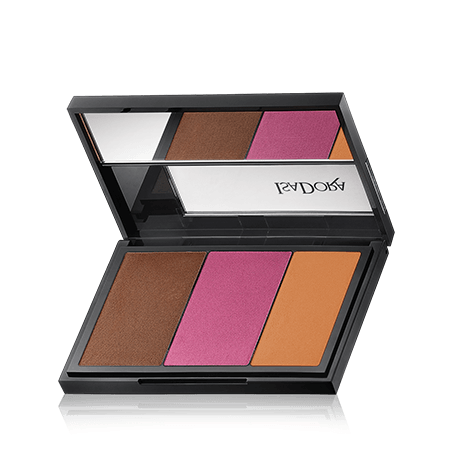 IsaDora Face Sculptor 3-in-1 Palette 65 Bronze Plum (12 g)