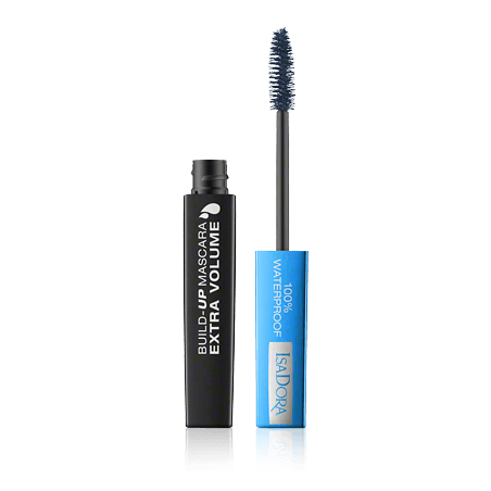 IsaDora Mascara Build-Up Mascara Extra Volume Waterproof 23 Dark Blue (12 ml)