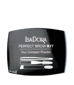 IsaDora Perfect Brow Kit Duo Compact Powder 16 Brown Duo (3 g)