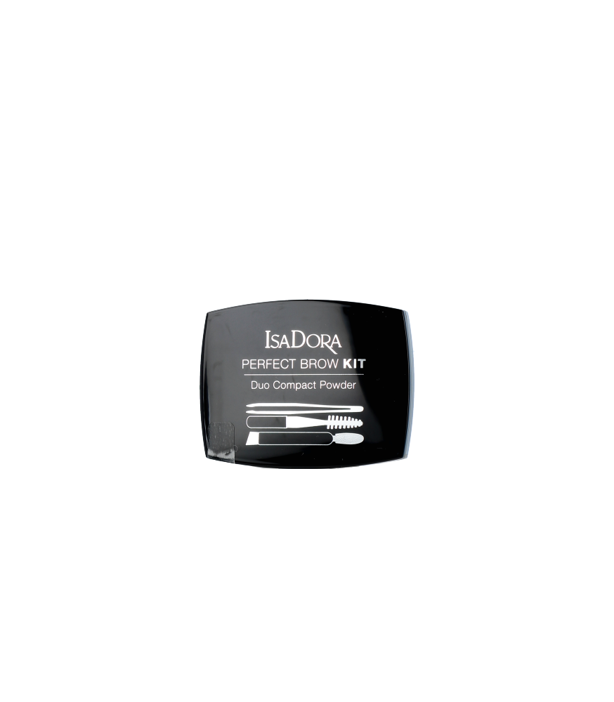 IsaDora Perfect Brow Kit Duo Compact Powder 16 Brown Duo (3 g)