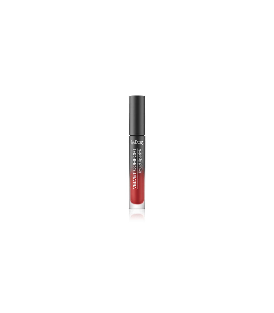 IsaDora Velvet Comfort Liquid Lipstick 57 Hot Coral (4 ml)