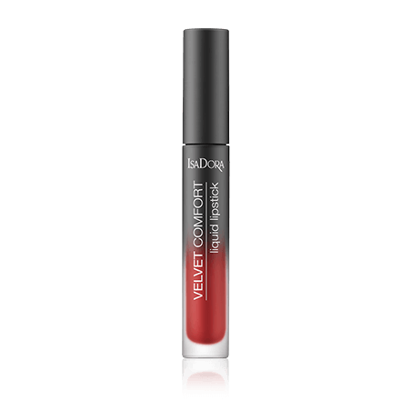 IsaDora Velvet Comfort Liquid Lipstick 57 Hot Coral (4 ml)