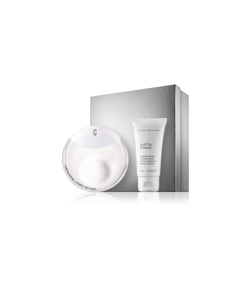 Issey Miyake A Drop d'Issey 50 ml EdP Set mit Hand Cream