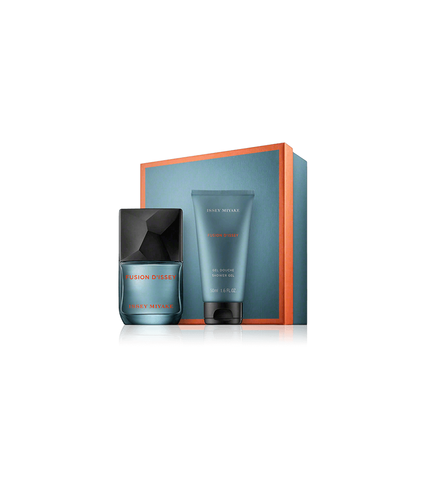 Issey Miyake Fusion d'Issey 50 ml EdT Set mit Shower Gel