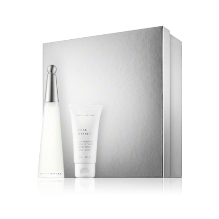 Issey Miyake L'Eau d'Issey pour Femme 50 ml EdT Set mit Body Lotion
