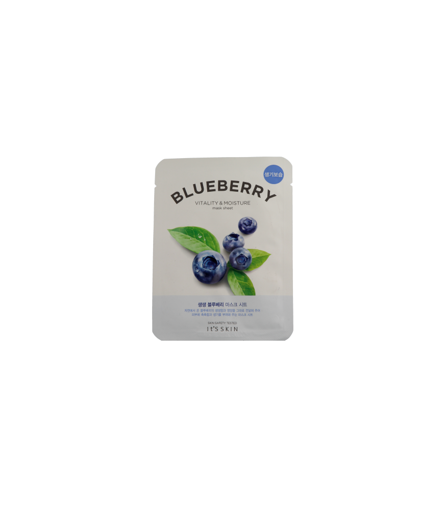 It's Skin The Fresh Mask Sheet Blueberry - Vitality & Moisture (21 g)