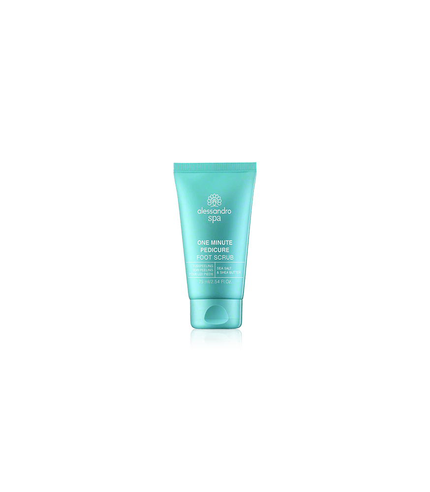 Alessandro Spa Nail Hand Foot One Minute Pedicure Foot Scrub (75 ml)