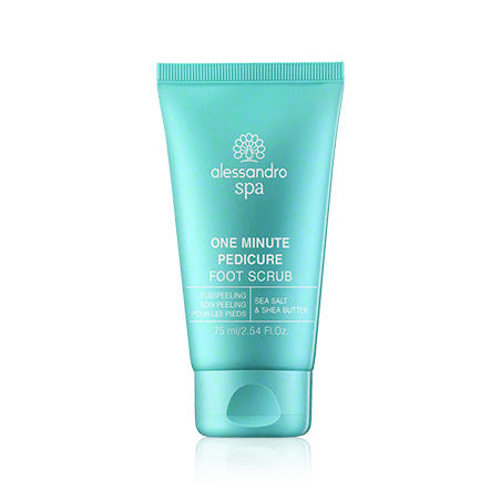 Alessandro Spa Nail Hand Foot One Minute Pedicure Foot Scrub (75 ml)