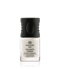 Alessandro Spa Nail Hand Foot Pro White French Effect Polish (10 ml)