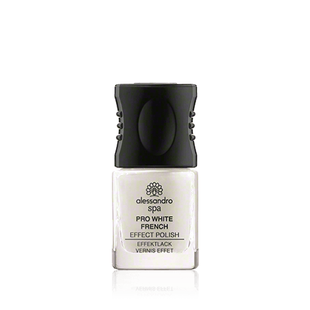 Alessandro Spa Nail Hand Foot Pro White French Effect Polish (10 ml)