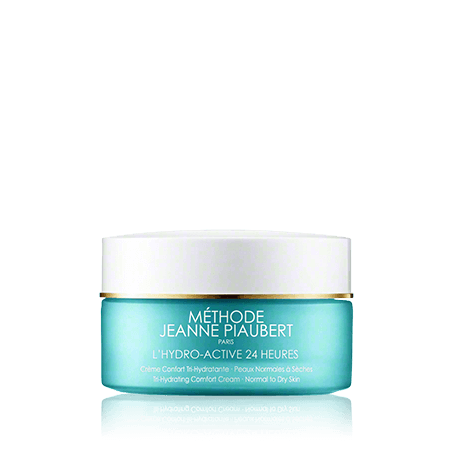 Jeanne Piaubert L'Hydro Active 24H Crème Confort Tri-Hydratante peaux Normales à Sèches (50 ml)