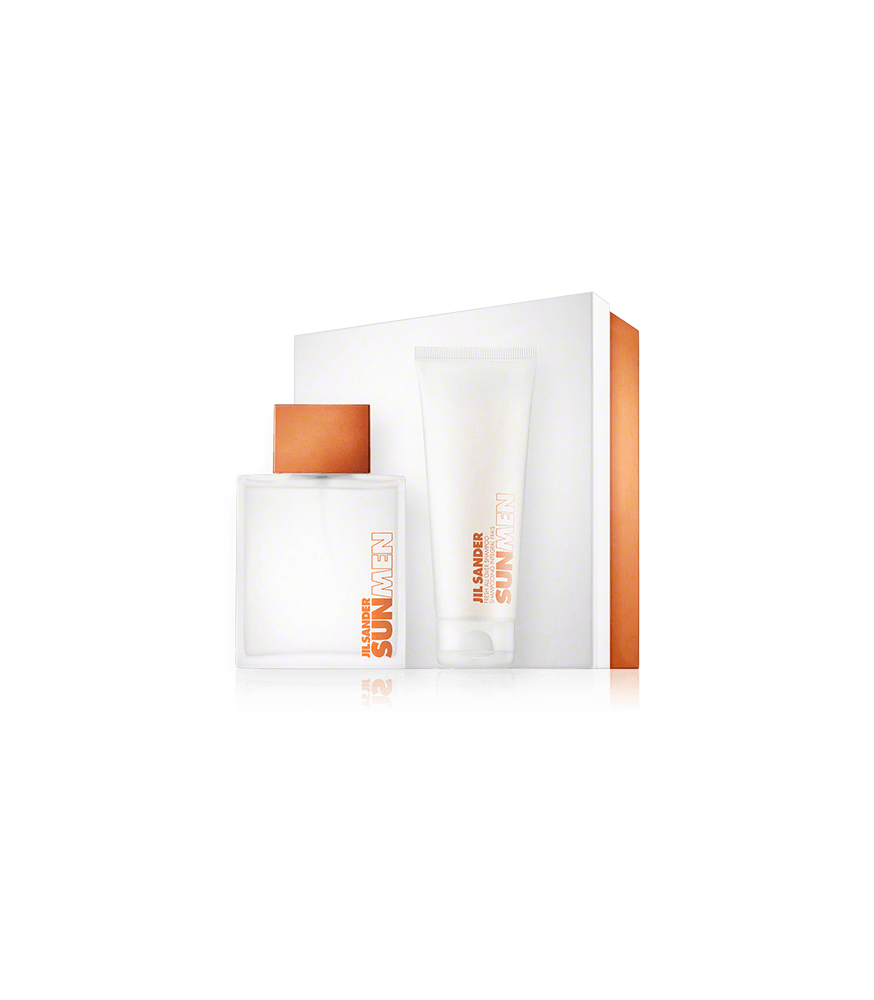 Jil Sander Sun Men 75 ml EdT Set mit Shower Gel