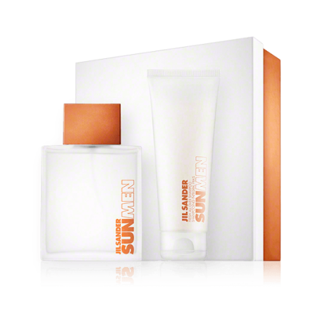 Jil Sander Sun Men 75 ml EdT Set mit Shower Gel
