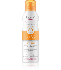 Eucerin Sun Protection Oil Control Dry Touch Body Sun Spray Transparent LSF 50 (200 ml)
