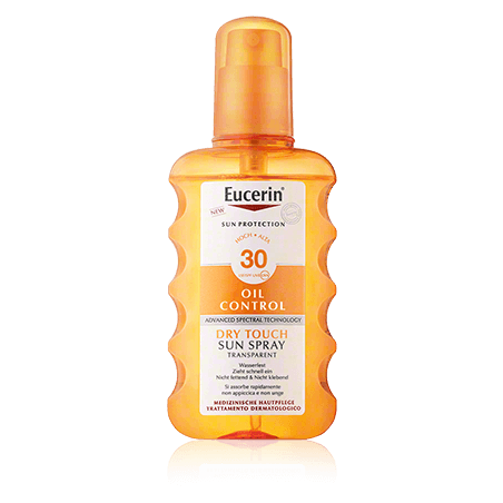 Eucerin Sun Protection Oil Control Dry Touch Sun Spray Transparent LSF 30 (200 ml)
