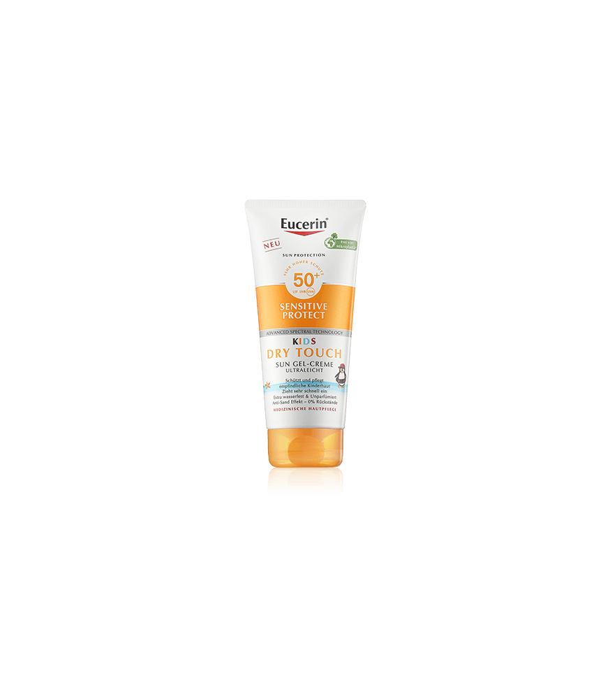 Eucerin Sun Protection Sensitive Protect Kids Dry Touch Sun Gel-Creme LSF 50+ (200 ml)