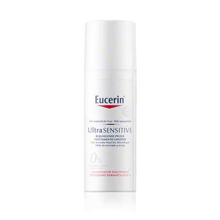 Eucerin Ultra Sensitive Beruhigende Pflege für normale Haut bis Mischhaut (50 ml)