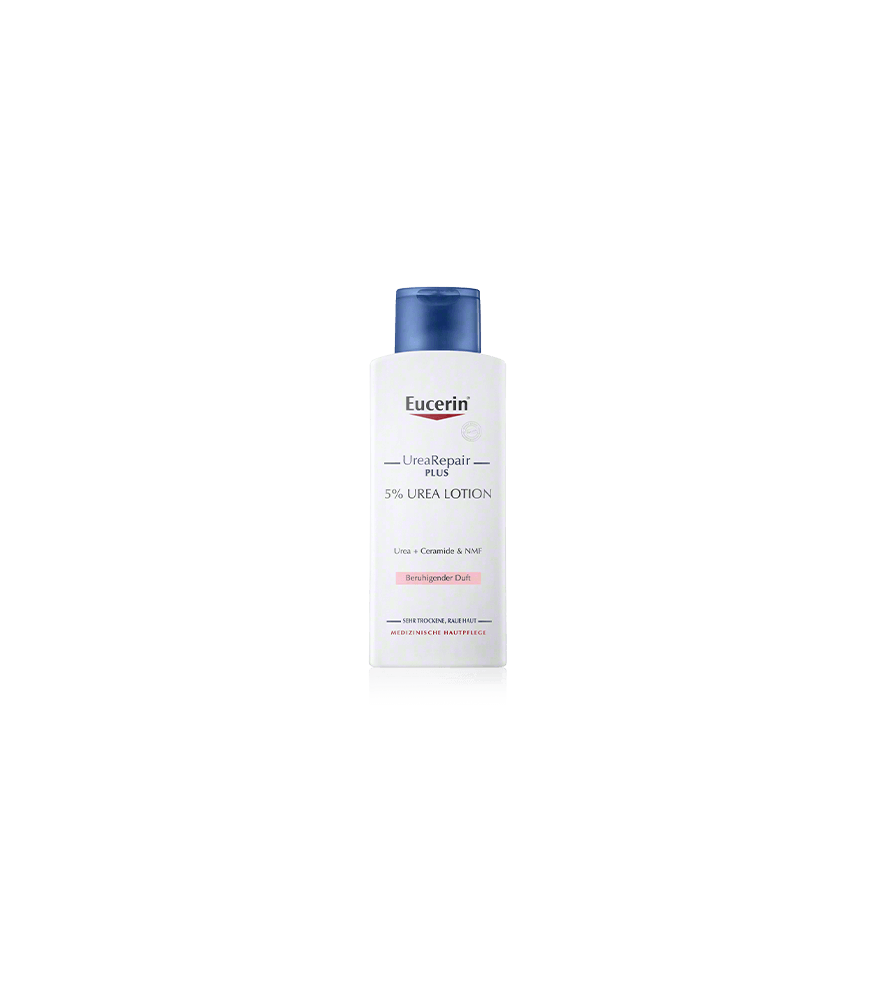 Eucerin UreaRepair Plus 5% Urea Lotion mit beruhigendem Duft (250 ml)