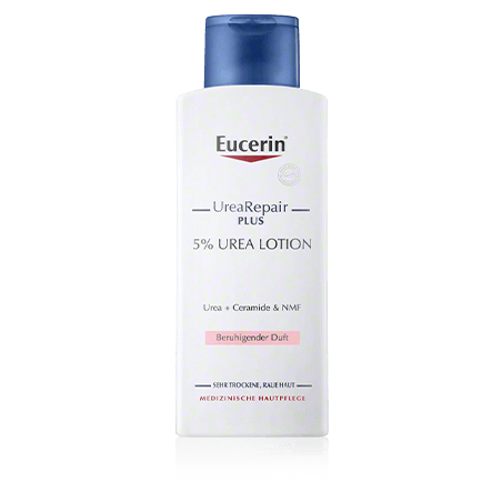 Eucerin UreaRepair Plus 5% Urea Lotion mit beruhigendem Duft (250 ml)