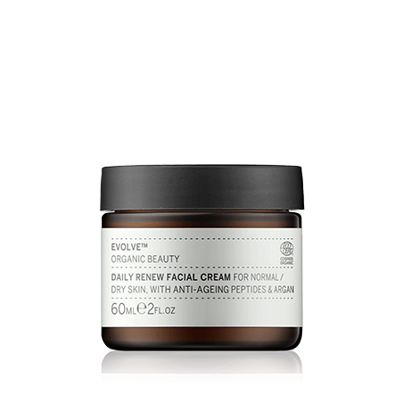 Evolve Organic Beauty Face Care Daily Renew Facial Cream (60 ml)