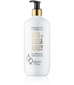 Alyssa Ashley Musk Bath & Shower Gel with Pump (500 ml)
