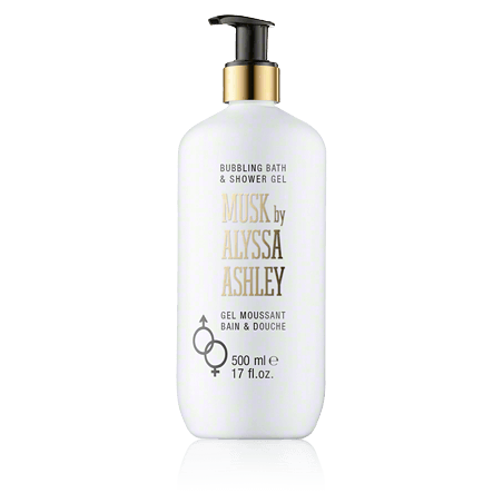 Alyssa Ashley Musk Bath & Shower Gel with Pump (500 ml)