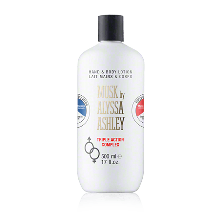 Alyssa Ashley Musk Hand & Body Lotion Triple Action Complex (500 ml)
