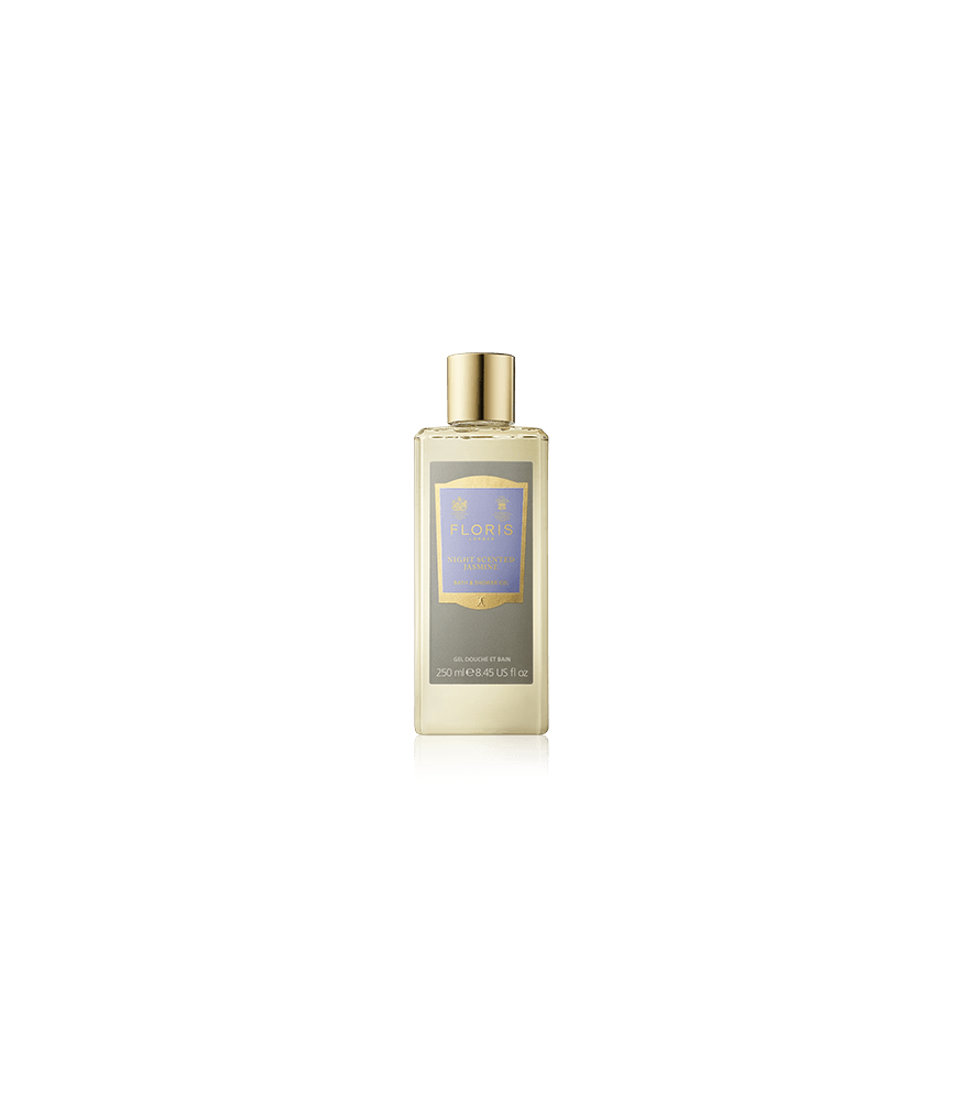 Floris Night Scented Jasmine Moisturising Bath & Shower Gel (250 ml)