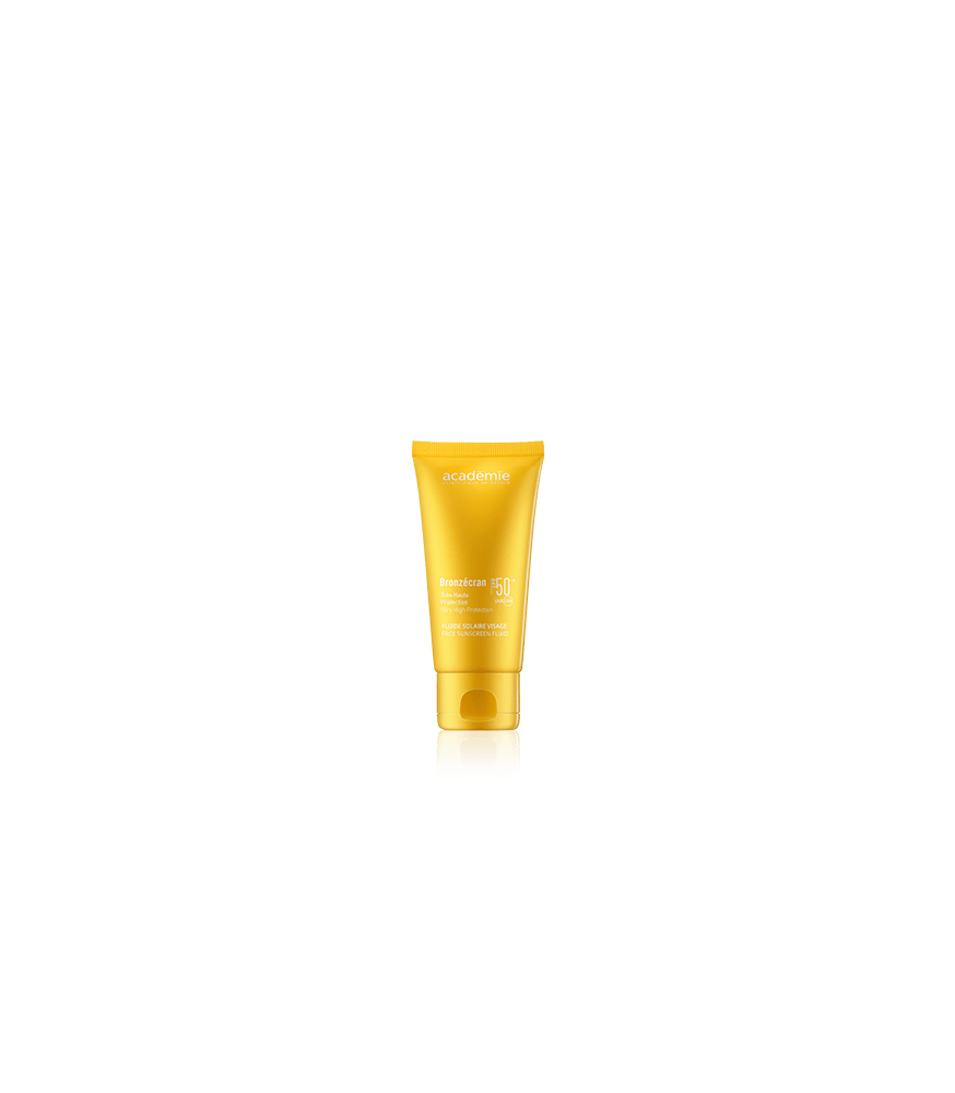 Académie Bronzécran Fluide Solaire Visage SPF 50+ (50 ml)