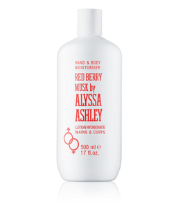 Alyssa Ashley Red Berry Musk Hand & Body Lotion (500 ml)