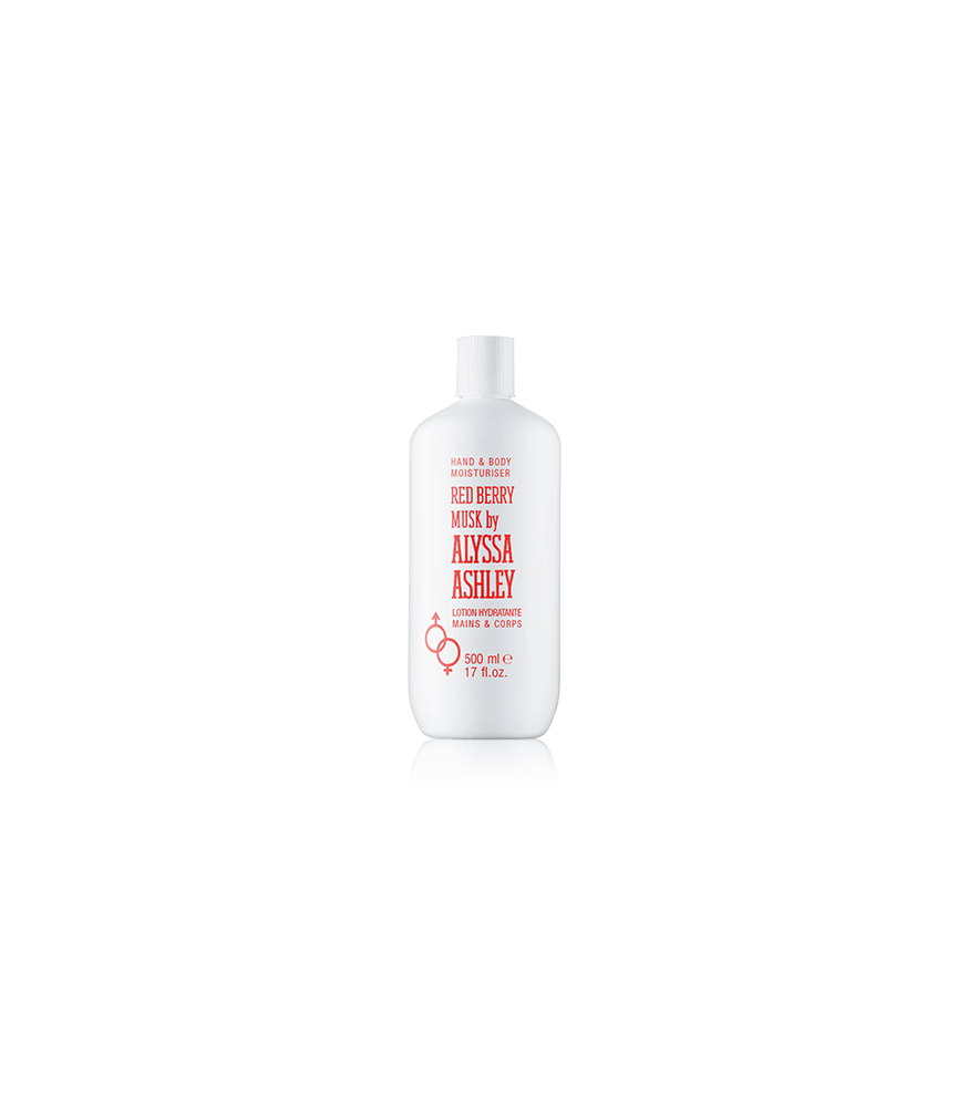 Alyssa Ashley Red Berry Musk Hand & Body Lotion (500 ml)