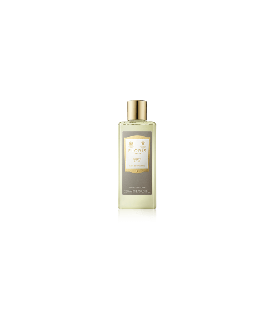 Floris White Rose Classic Moisturising Bath & Shower Gel (250 ml)