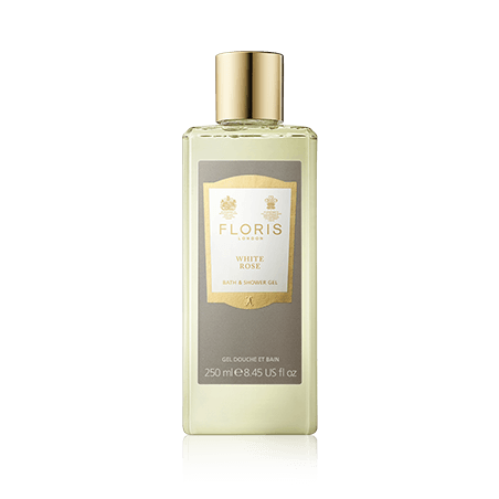 Floris White Rose Classic Moisturising Bath & Shower Gel (250 ml)