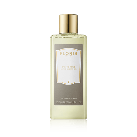 Floris White Rose Moisturising Bath & Shower Gel (250 ml)