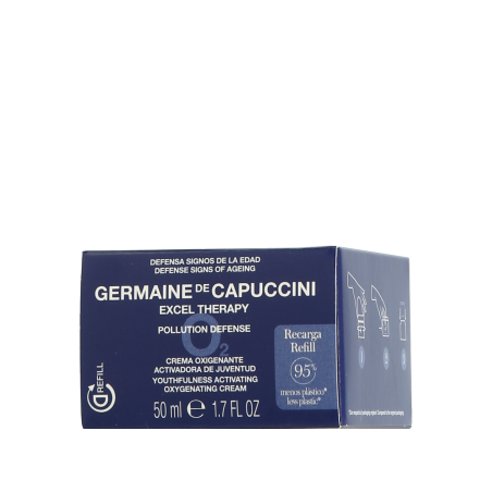 Germaine de Capuccini Excel Therapy O2 Pollution Defense Youthfulness Activating Oxygenating Cream Refill (50 ml)