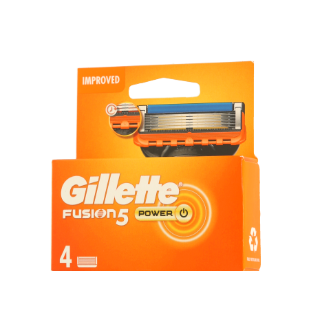 Gillette Fusion Power Rasierklingen (4 Stück)