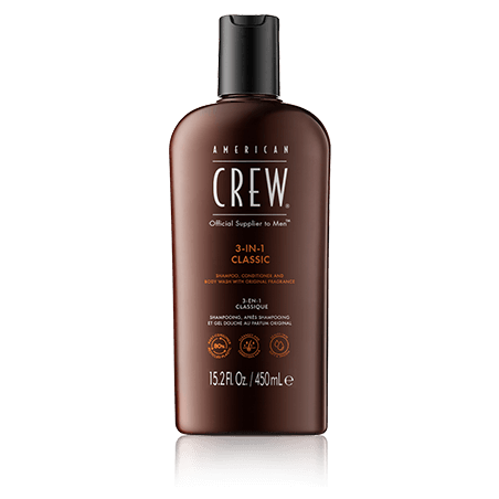 American Crew Hair and Body Care 3-in-1 Shampoo