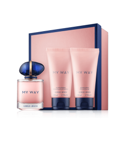 Giorgio Armani My Way 50 ml EdP nachfüllbar mit 2x Pflege