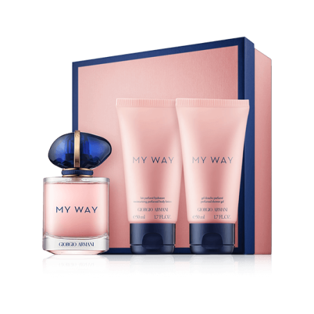 Giorgio Armani My Way 50 ml EdP nachfüllbar mit 2x Pflege