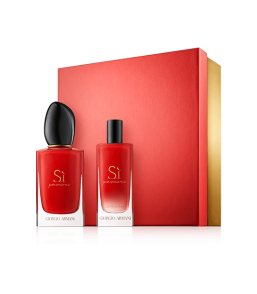Giorgio Armani Sì Passione 50 ml EdP Set mit Mini EdP Spray