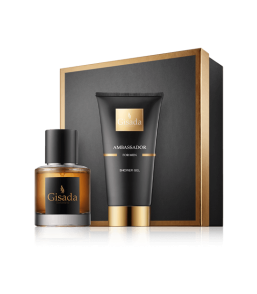 Gisada Ambassador for Men 50 ml EdP Set mit Shower Gel