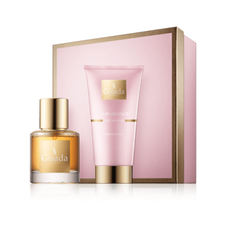 Gisada Ambassador for Women 50 ml EdP Set mit Shower Gel