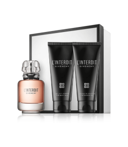 Givenchy L'Interdit 50 ml EdP Set mit Shower Oil & Body Milk