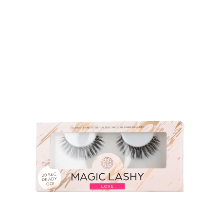 GL Beauty Magic Lashy Transparent Stripe Love (1 Paar)