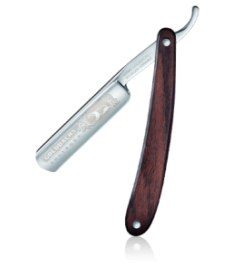 Golddachs Rasiermesser Griffschale Indian Rosewood