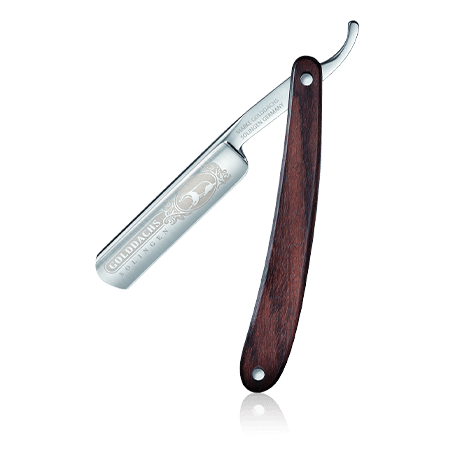 Golddachs Rasiermesser Griffschale Indian Rosewood