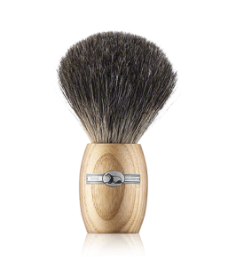 Golddachs Rasierpinsel Dachshaar Kautschukholz