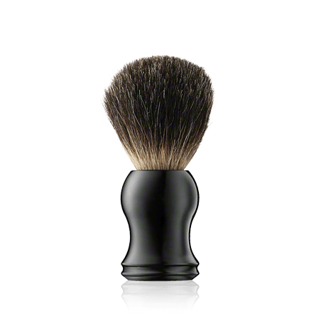 Golddachs Rasierpinsel Dachshaar schwarz