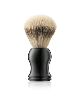 Golddachs Rasierpinsel Dachs-Silberspitzen schwarz