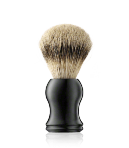 Golddachs Rasierpinsel Dachs-Zupfhaar schwarz